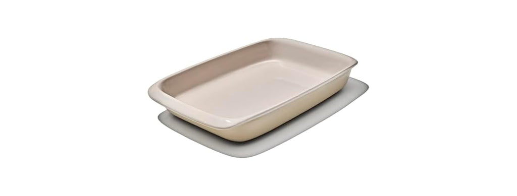 OXO Good Grips 3 Qt Rectangular Stoneware Baking Dish – Biscuit