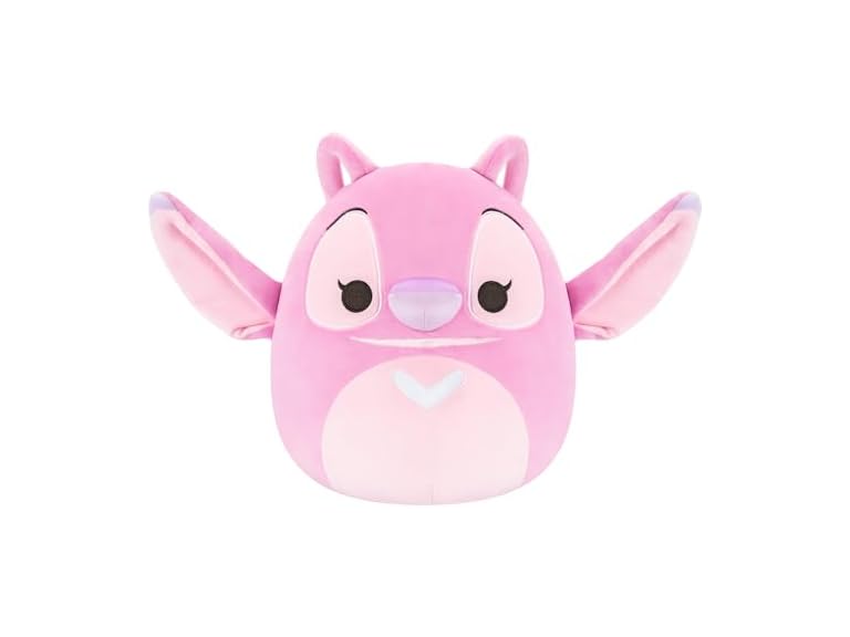 Squishmallows Original 12in Disney Angel Plush (Medium-Sized)