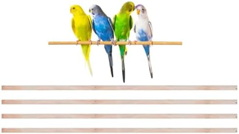 New Natural Wood Perches for Bird Cage, Many 