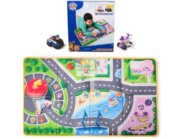PAW Patrol Pup Squad Adventure Bay Playmat