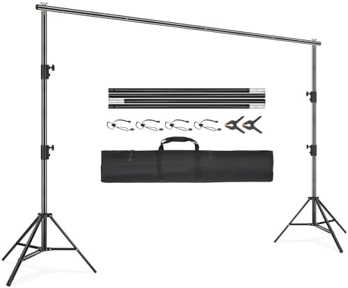 12 x 10 ft Heavy Duty Backdrop Stand, Height