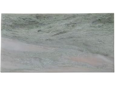 Bloomingville Rectangular Marble Cheese and Serving Board, Green Mélange