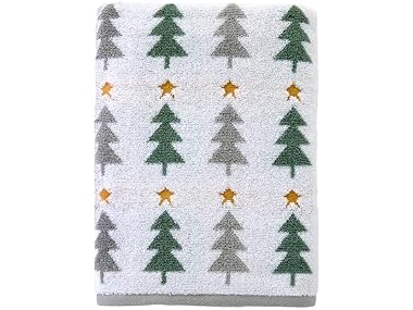 SKL Home Multi Trees 100% Cotton Premium Bath Towel