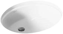 Kohler Caxton Oval 17 x 14 Undermount bathroo