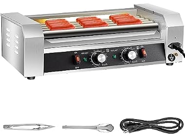 VEVOR Hot Dog Roller, 12 Hot Dog