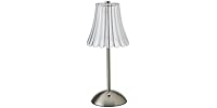 Elements 11.8" Silver LED Table Lamp