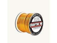 Craftwire Aluminum Wire 12 Gauge Gold 60 FT