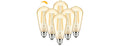 Brightever Warm Light Bulbs 60W Equivalent, 2200K
