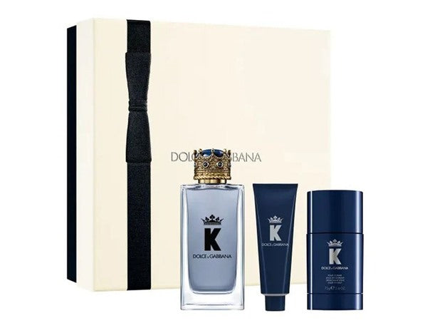 D&G King 3pc EDT Gift Set for Men