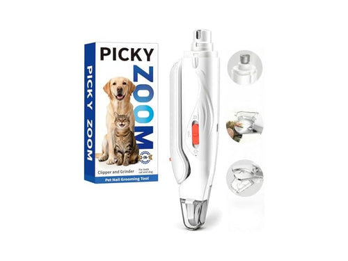 2-in-1 Dog & Cat Nail Clippers and Grinder wi