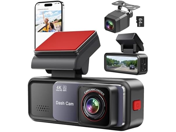Lgueati Rear and Front Dash Cam
