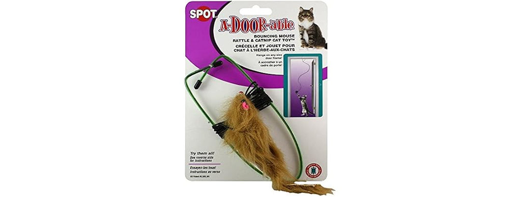 SPOT A-Door-Able Bouncing Mouse Rattle Toy