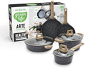 GreenLife 8 Piece Ceramic Nonstick Cookware Set