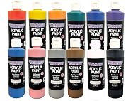 Constructive Playthings Acrylic Paint 12Pk