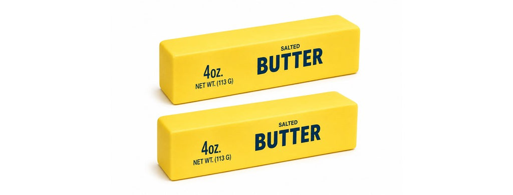 2-Pack Squishy Butter Stick Toy