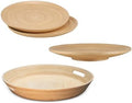 LEXA 4-Piece Handcrafted Bamboo Serving Set