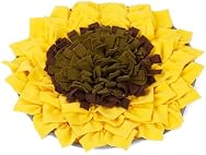 Injoya Sunflower Snuffle Mat for Dogs - 19" x