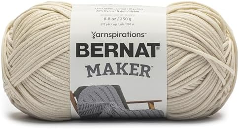  Spinrite Bernat Bernat Maker Yarn-Cream