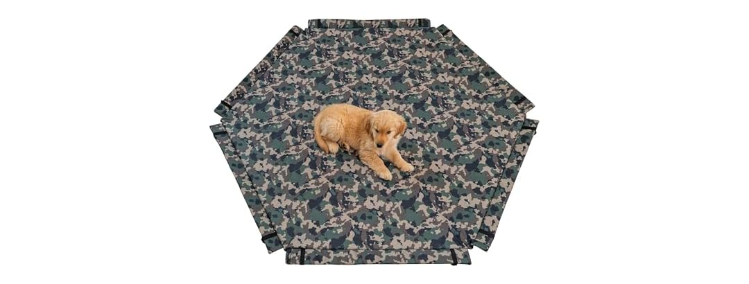 MyPet SecureMat Hexagon Pet Mat, Camo
