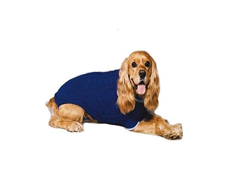 Fashion Pet Lookin' Good! Classic Cable Sweater- Small