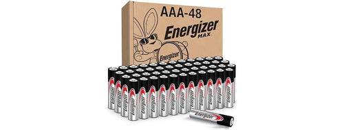 (48 Batteries) Energizer MAX AAA Batteries