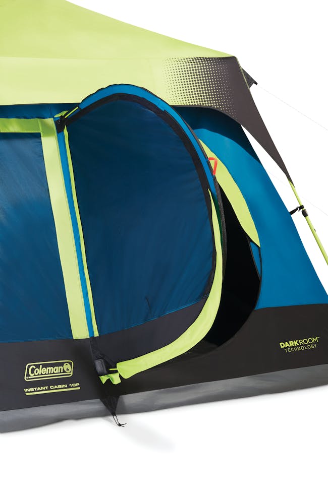 10-Person Dark Room Instant Cabin Tent with Rainfly