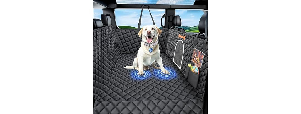 Waterproof Dog Car Seat Cover w/ Mesh