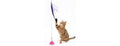 ASPCA Suction Cup Cat Toy Interactive Wand, Pink