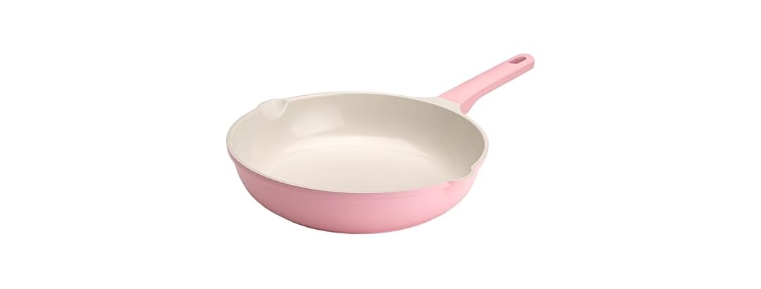 Paris Hilton 11" Ceramic Nonstick Pan, Pink