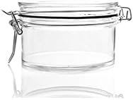 Mason Flat Jar, 10 oz - Glass, Case Pack of 24