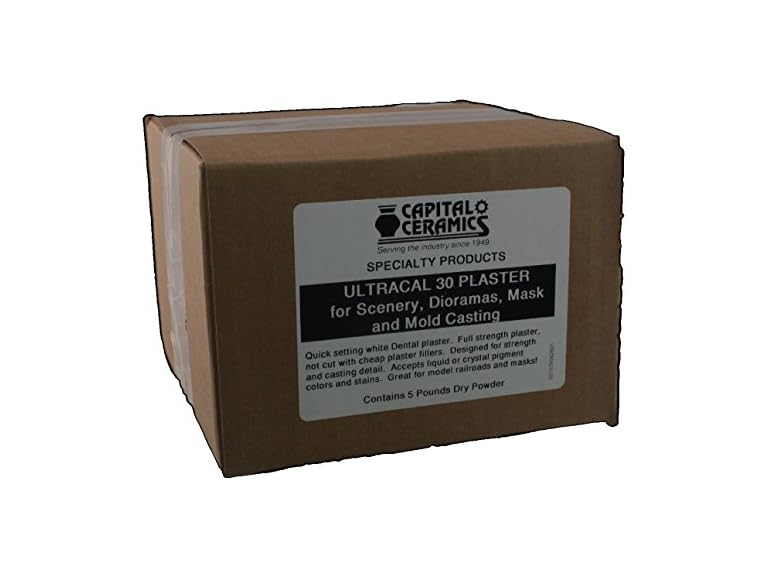 Ultracal 30 Plaster for Mold Casting 5 lb