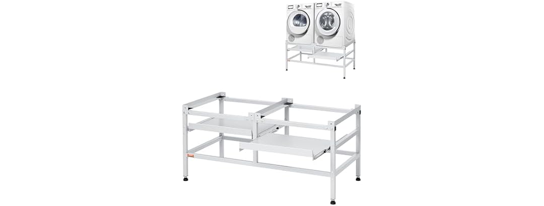 Washing Machine Stand, 48.5x25-Inch Washer