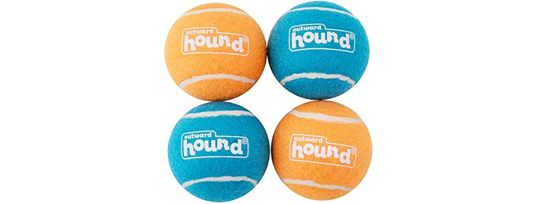 Outward Hound Tennis Ballz Fetch Dog Toy
