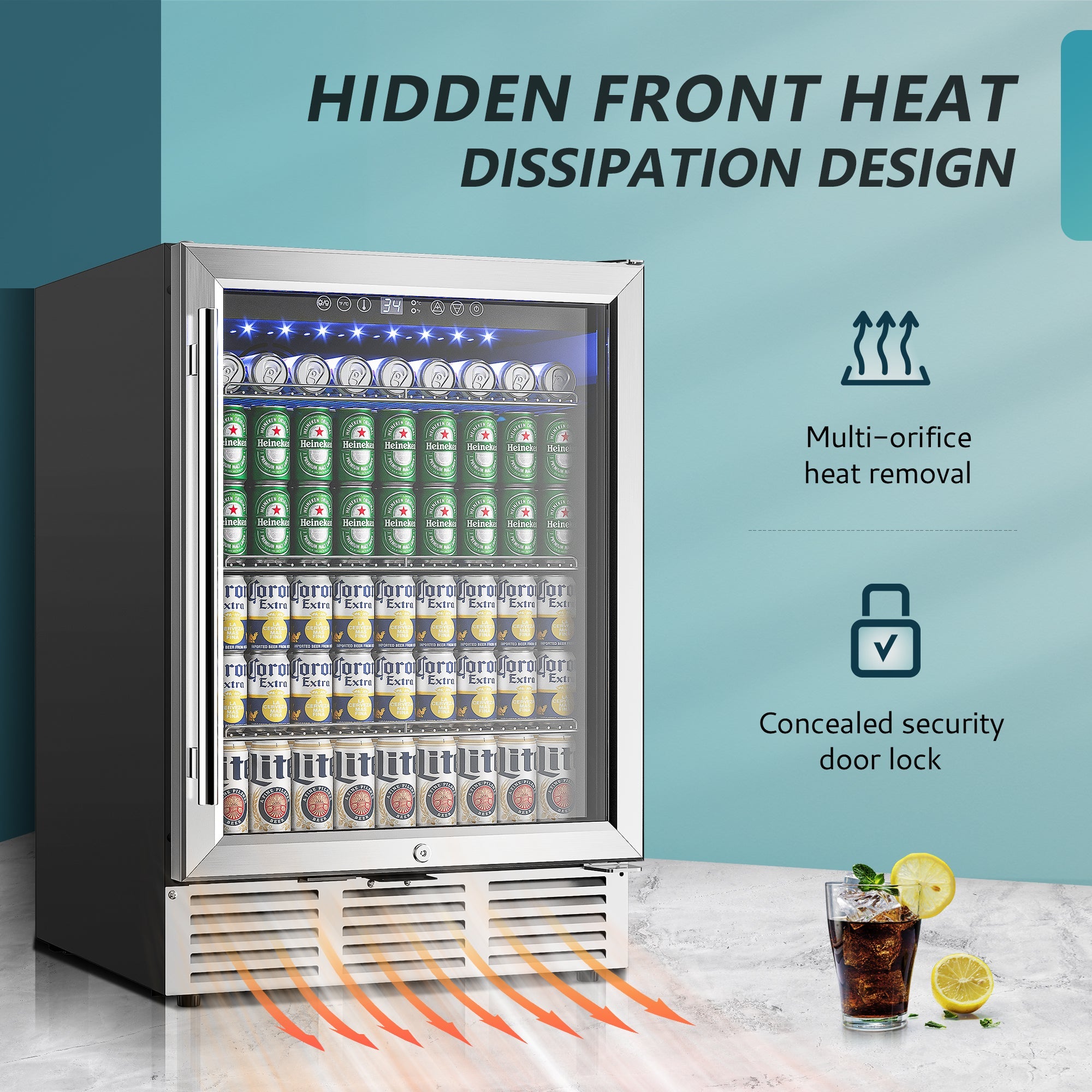 Euhomy Splash 150 Beverage Refrigerator