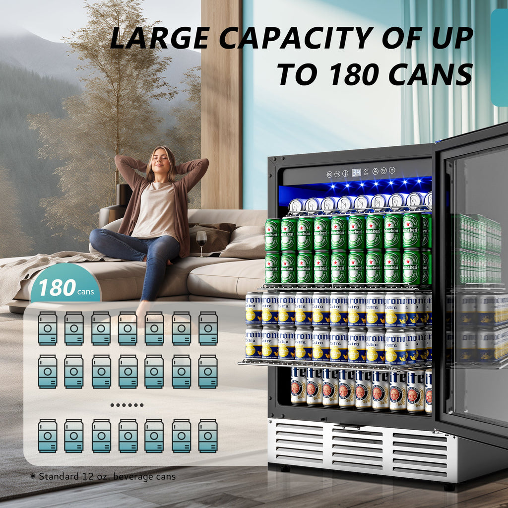 Euhomy Splash 150 Beverage Refrigerator