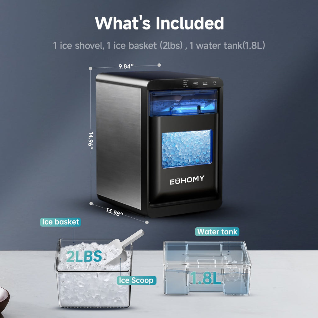 Euhomy Pearl L1 Plus Nugget Ice Maker