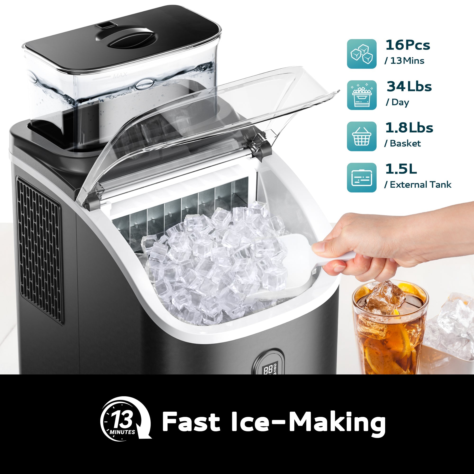 Euhomy Tile SE Cube Ice Maker