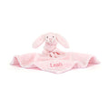 Personalized Bashful Pink Bunny Soother