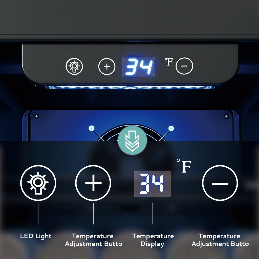 Euhomy Pulse 126 Beverage Refrigerator