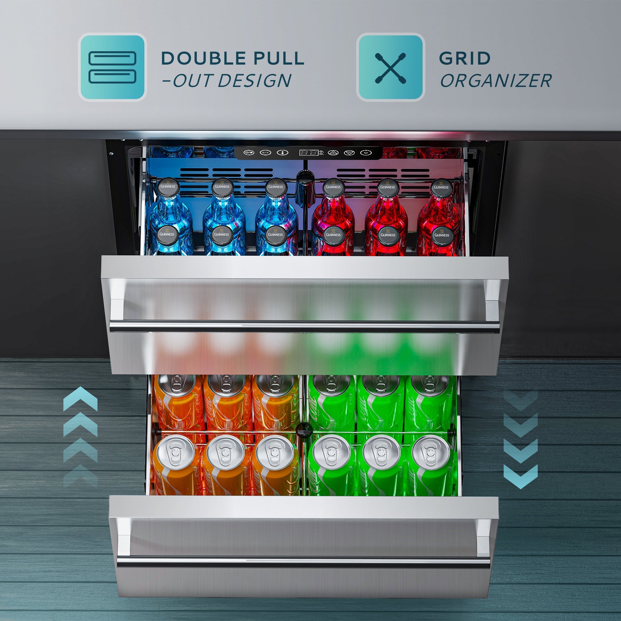 Euhomy Spring 160 Beverage Refrigerator