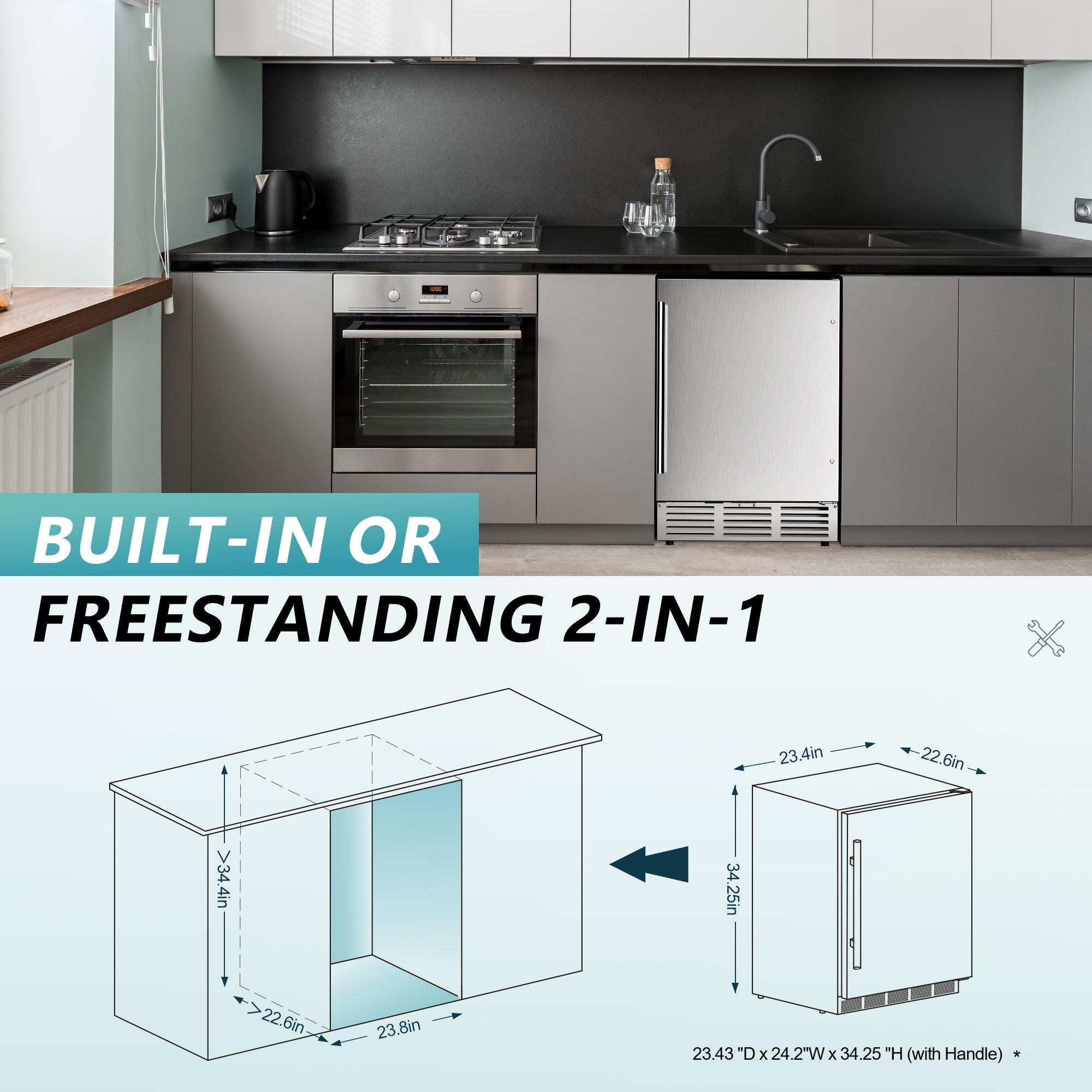Euhomy Pulse 150 Beverage Refrigerator