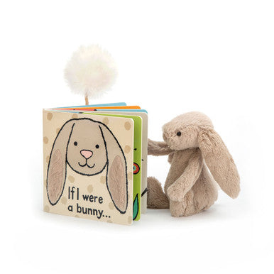 If I Were A Bunny Book and Bashful Beige Bunny