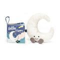 Hello Moon Fabric Book and Amuseables Moon