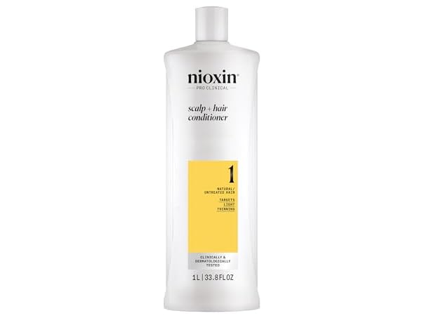 Nioxin System 1 Scalp Therapy Conditioner, 33.8 oz