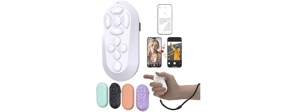 ZOZVO Wireless Remote Controller White