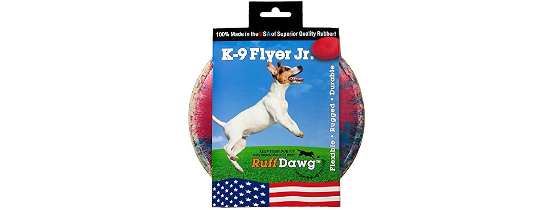 Ruff Dawg K9 FlyerJR – Durable, Flexible Flying Disc