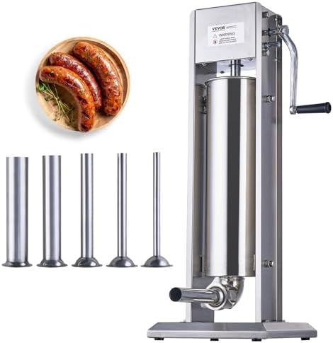 VEVOR Manual Sausage Stuffer, 7 L / 15