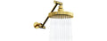 6" Round Rain Shower Head & Arm