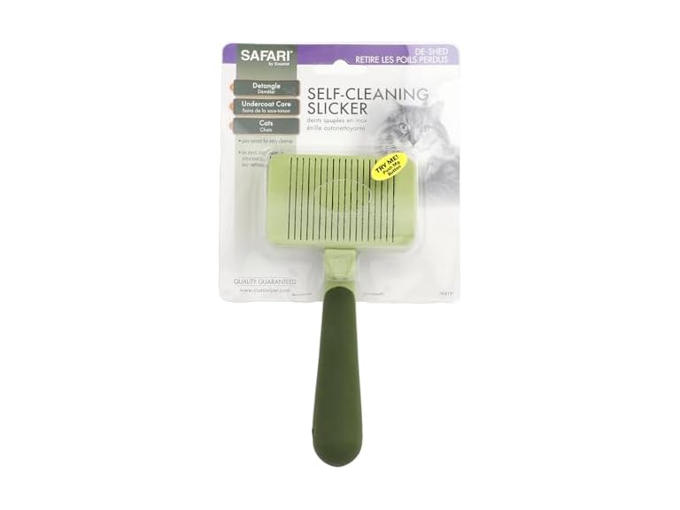Coastal Pet Safari Self-Cleaning Slicker Brus