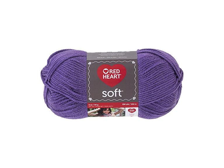RED HEART Soft Yarn, Lavender